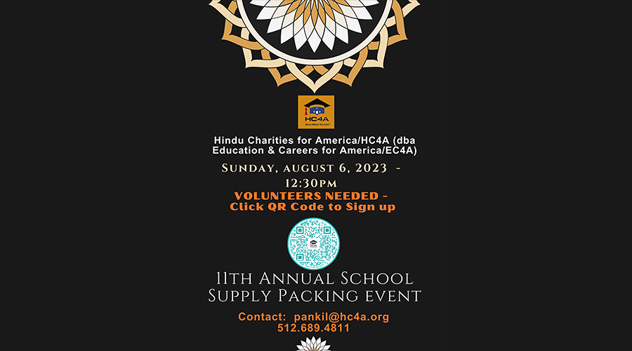 11th Annual School Supplies Packing Event